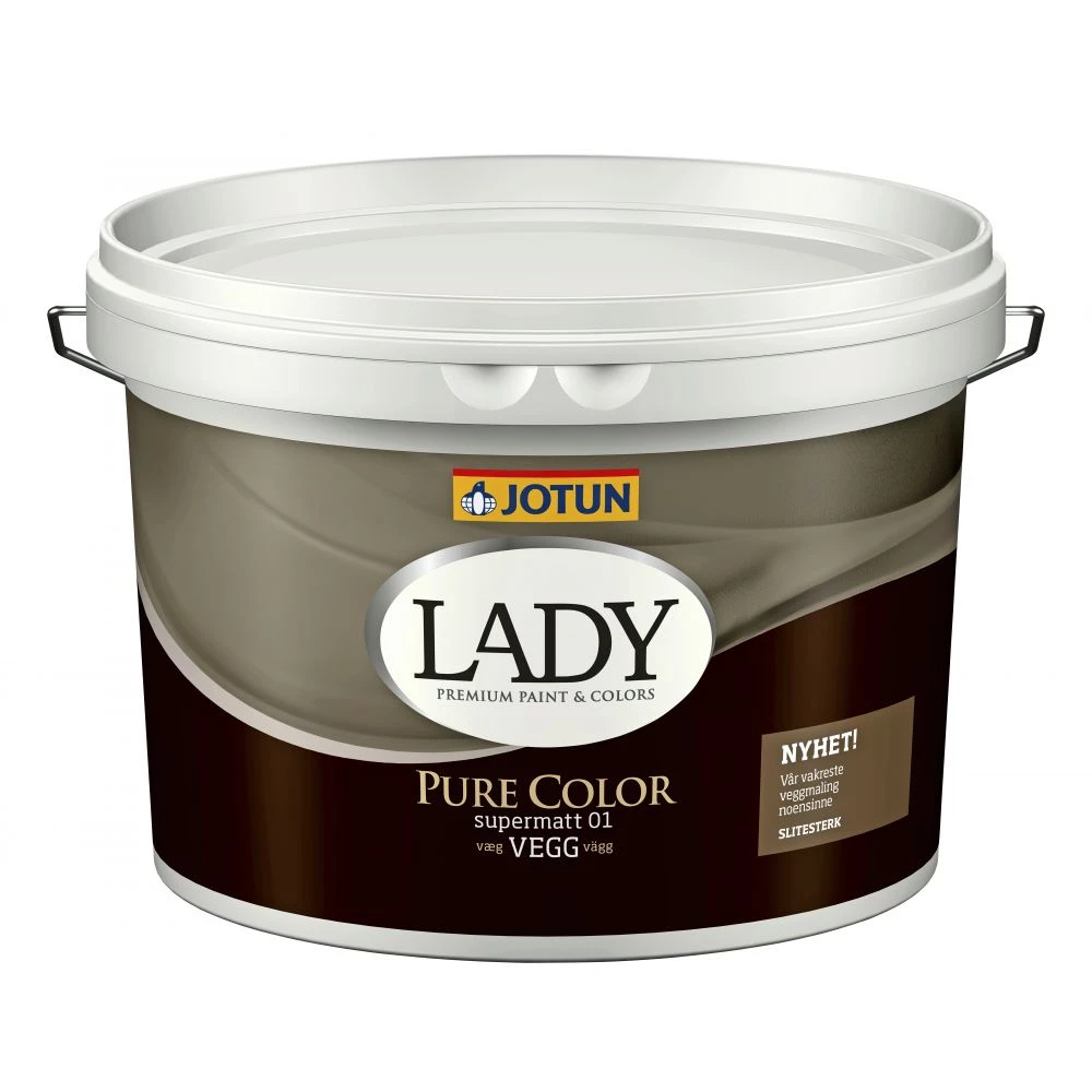 Lady Væg Pure Color Hvid-base 4,5lt - 25wmaaeqa 3 Lady Væg Pure Color Hvid-base 4,5lt - 25wmaaeqa
