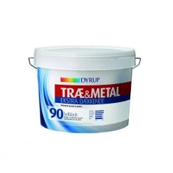 Dyrup Træ & Metal 90 Ekstra Dækkende Hvid - 2,25lt