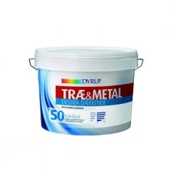 Dyrup Træ & Metal 50 Ekstra Dækkende Hvid - 2,25lt