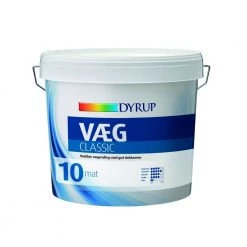 Dyrup Væg 10 - Classic Hvid - 4,5lt