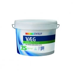 Dyrup Væg 25 - Køkken & Bad Hvid - 2,25lt