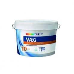 Dyrup Væg 10 - Ekstra Dækkende Hvid - 2,25lt