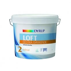 Dyrup Loft 02 Ekstra Dækkende Hvid - 4,5lt