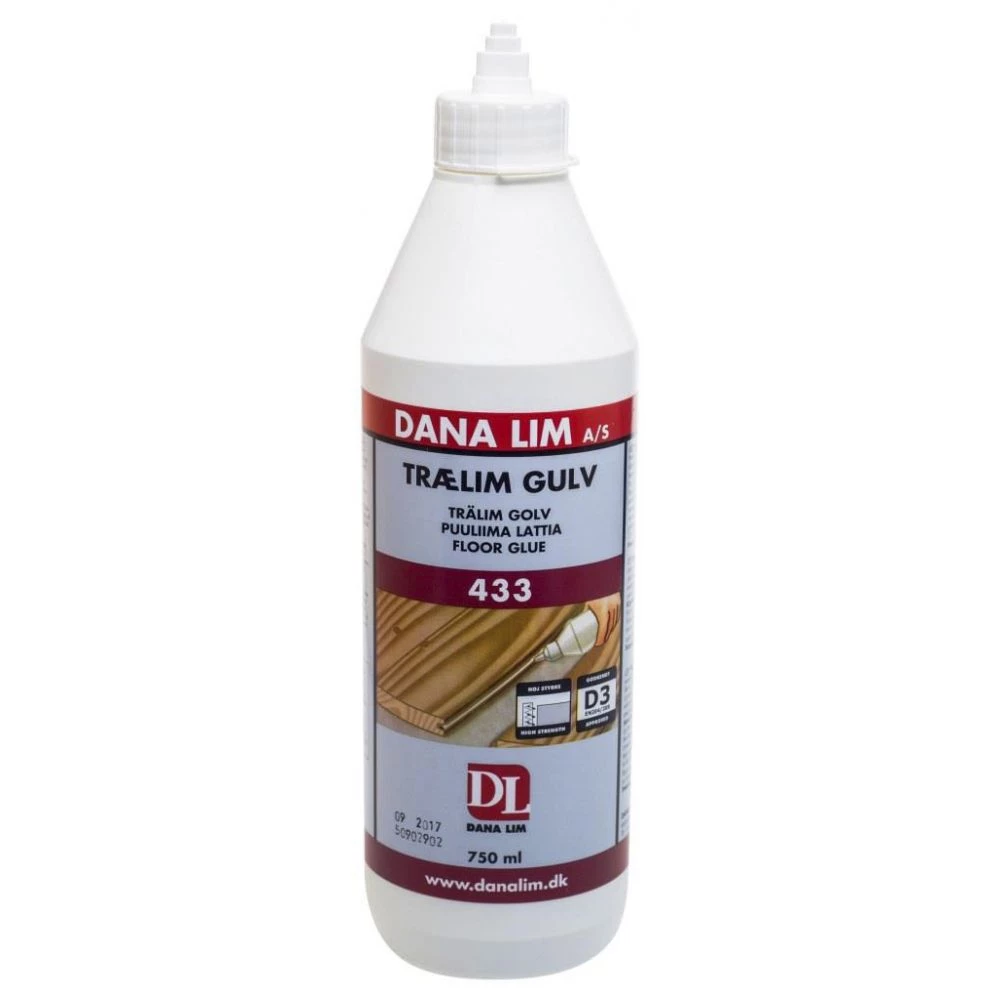 Dana Lim A/S Dana Trælim Gulv 433 750ml - 6410 3 Dana Lim A/S Dana Trælim Gulv 433 750ml - 6410