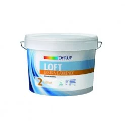 Dyrup Loft 02 Ekstra Dækkende Hvid - 2,25lt