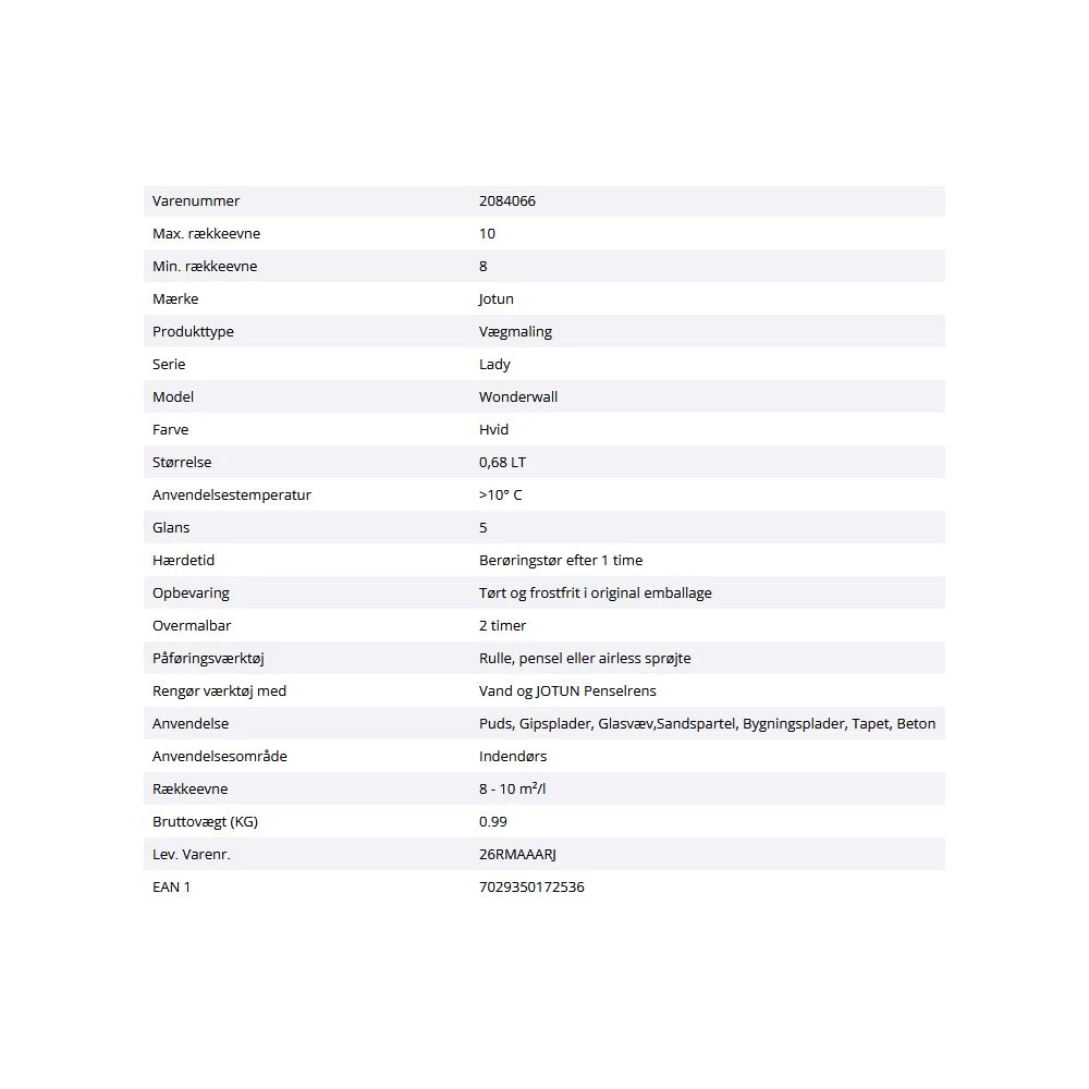 Lady Wonderwall Hvid Base 0,75lt - 26rmaaarj 4 Lady Wonderwall Hvid Base 0,75lt - 26rmaaarj - Billede 2