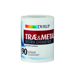 Dyrup Træ & Metal 90 Ekstra Dækkende Hvid - 0,75lt