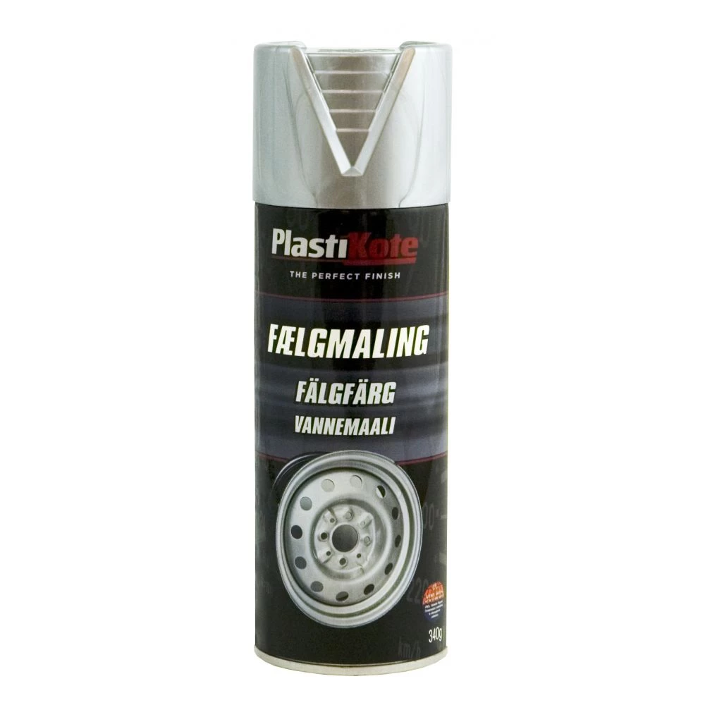 Borup Kemi A/S Plasti-kote Fælgmaling 618 - Metallic Sølv 400ml 3 Borup Kemi A/S Plasti-kote Fælgmaling 618 - Metallic Sølv 400ml