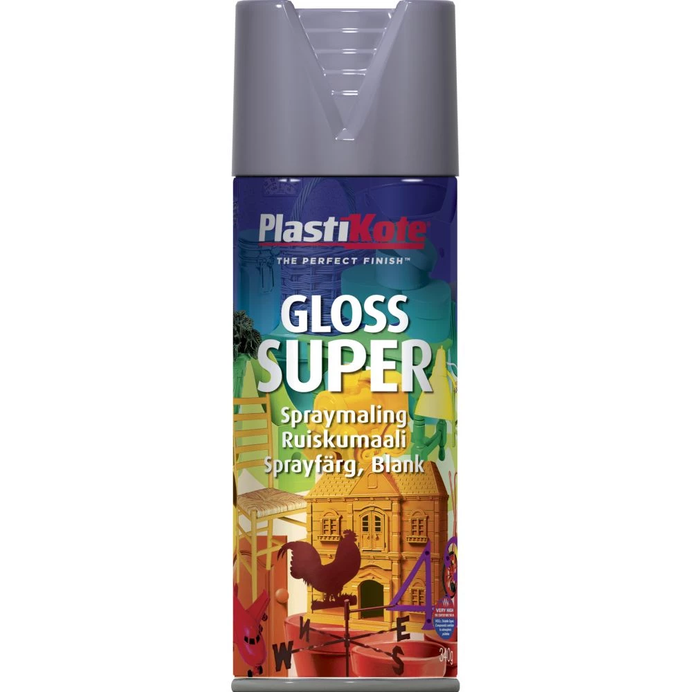 Borup Kemi A/S Plasti-kote Pk Super 1149 - Aluminium - 400ml 3 Borup Kemi A/S Plasti-kote Pk Super 1149 - Aluminium - 400ml