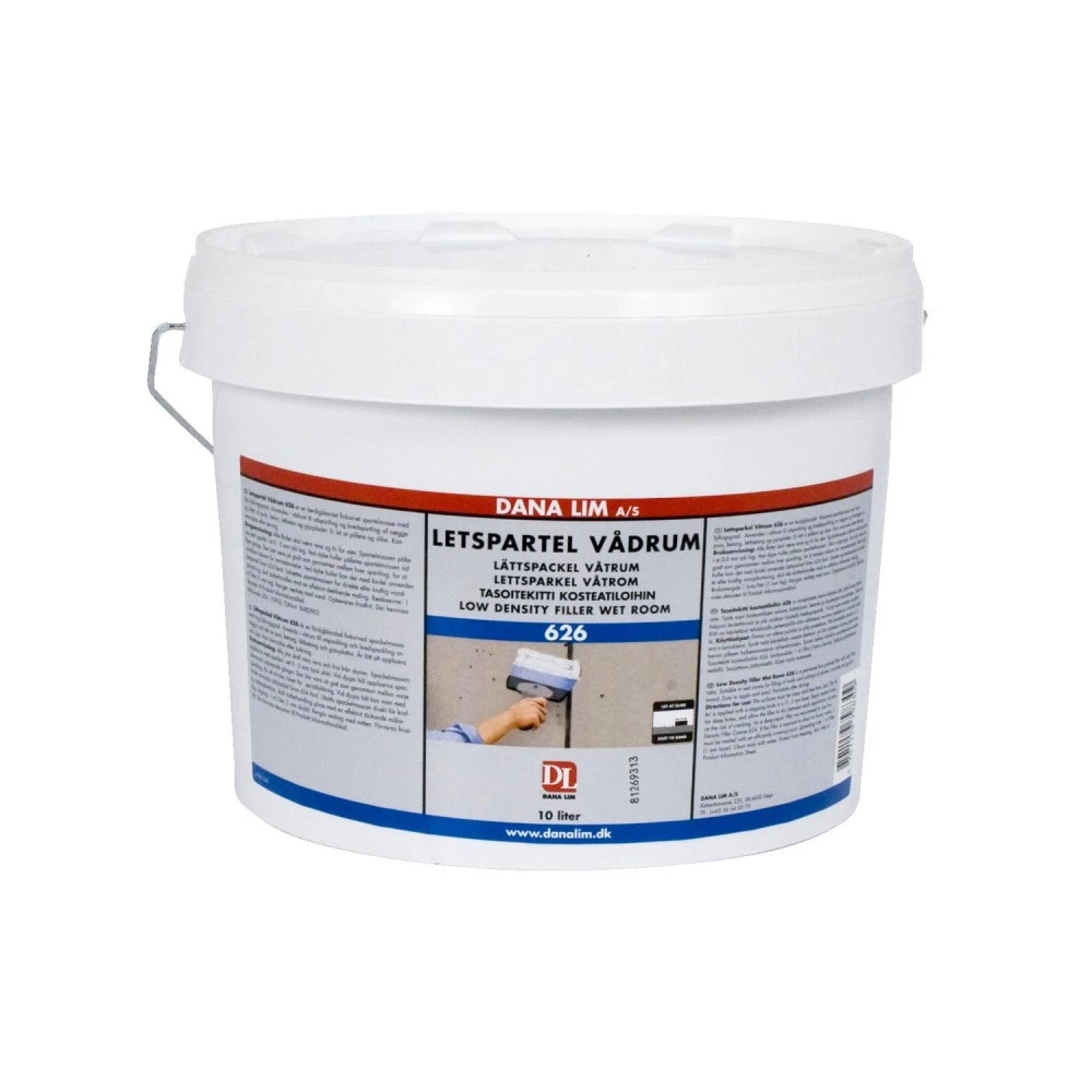 Dana Lim A/S Dana Letspartel Vådrum 626 10lt 3 Dana Lim A/S Dana Letspartel Vådrum 626 10lt