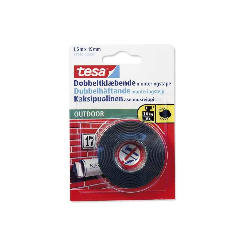 Tesa Dobbeltklæbende Tape 55750 3 Tesa Dobbeltklæbende Tape 55750