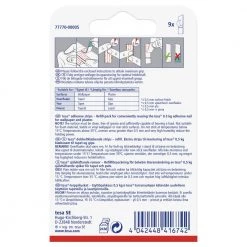Tesa Dobbeltklæbende Strips Til Tapet Og Gips (0,5 Kg), 9 Stk. 14 Tesa Dobbeltklæbende Strips Til Tapet Og Gips (0,5 Kg), 9 Stk. -Homeshop Butik unnamed file 565
