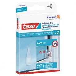 Tesa Dobbeltklæbende Strips Til Transparente Overflader Og Glas (0,2 Kg), 16 Stk. -Homeshop Butik unnamed file 579
