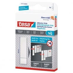 Tesa Dobbeltklæbende Strips Til Tapet Og Gips (1 Kg), 6 Stk. 16 Tesa Dobbeltklæbende Strips Til Tapet Og Gips (1 Kg), 6 Stk. -Homeshop Butik unnamed file 610