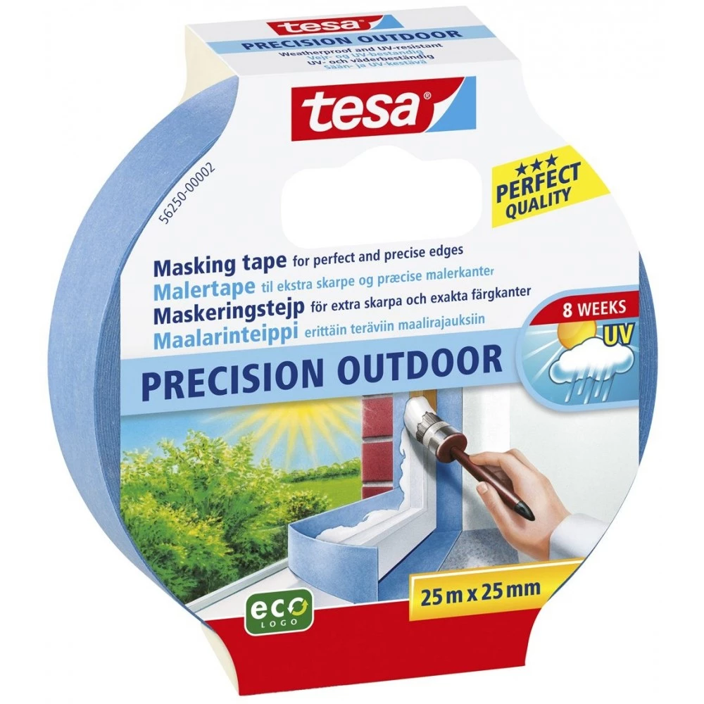 Tesa Malertape Precision - Outdoor 25mx25mm 3 Tesa Malertape Precision - Outdoor 25mx25mm