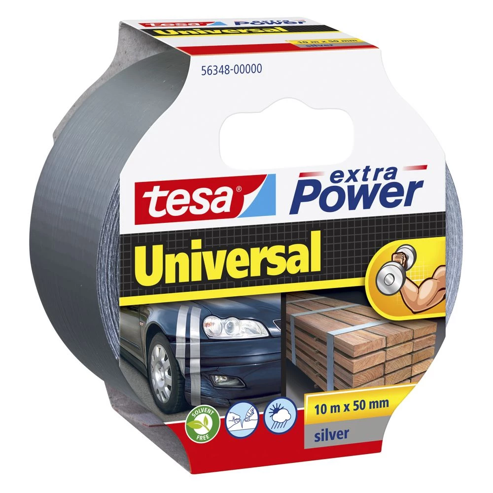 Tesa Extra Power Universal 10m 50 Mm Silver 3 Tesa Extra Power Universal 10m 50 Mm Silver
