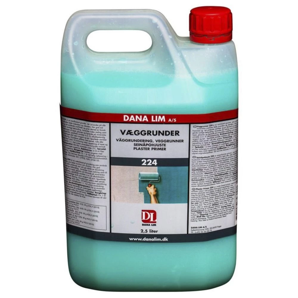 Dana Lim A/S Dana Væggrunder 224, 2,5 Ltr 3 Dana Lim A/S Dana Væggrunder 224, 2,5 Ltr