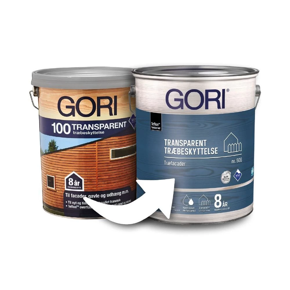 Dyrup Gori 506 Træbeskyttelse Transparent Pine - 5,0 Liter 4 Dyrup Gori 506 Træbeskyttelse Transparent Pine - 5,0 Liter - Billede 2