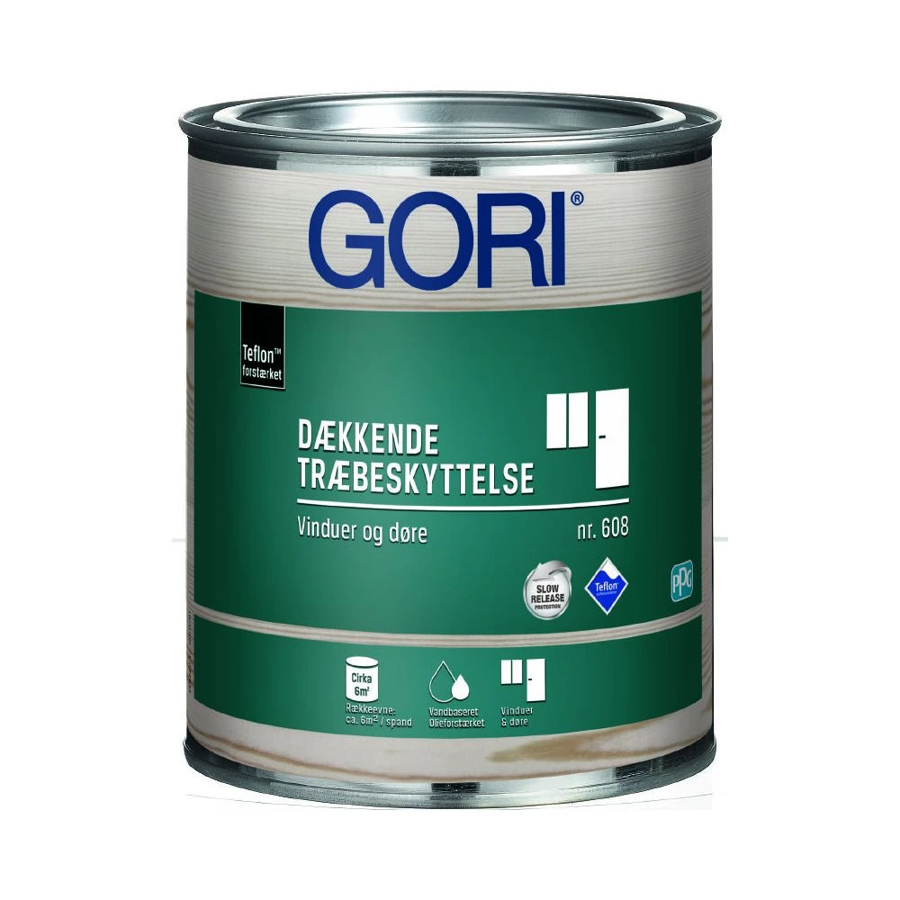 Dyrup Gori 608 Vinduesmaling Dækkende Ral 9010 - 0,75lt 3 Dyrup Gori 608 Vinduesmaling Dækkende Ral 9010 - 0,75lt