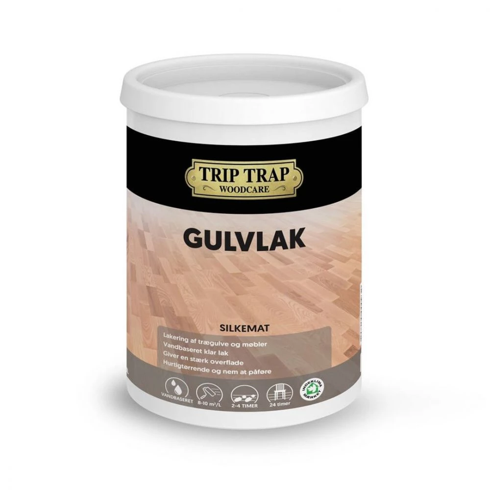 Trip Trap Gulvlak Silkemat 0,75lt 3 Trip Trap Gulvlak Silkemat 0,75lt
