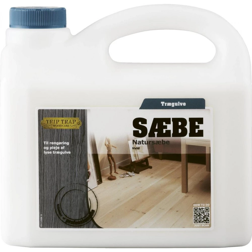 Trip Trap Natursæbe Hvid 2,5lt 3 Trip Trap Natursæbe Hvid 2,5lt